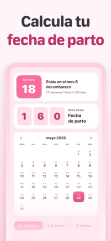 Prego: Embarazo y Bebé Tracker iPhone screenshot 3