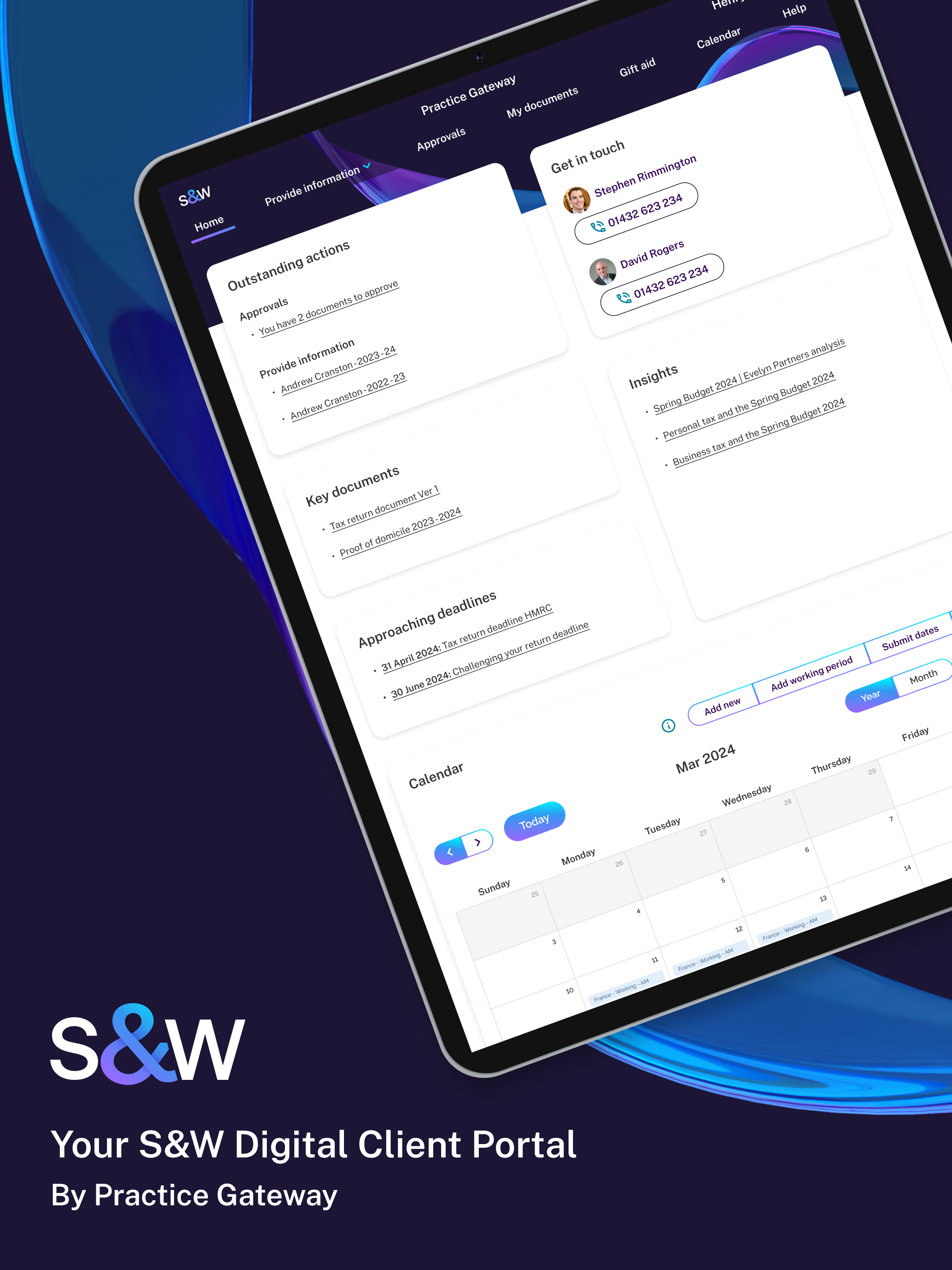 SW Tax Portal