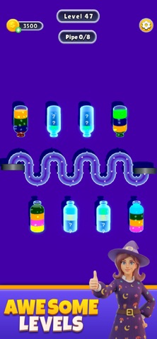 Aqua Sort 3D: Magic Screenshot 4 of 5