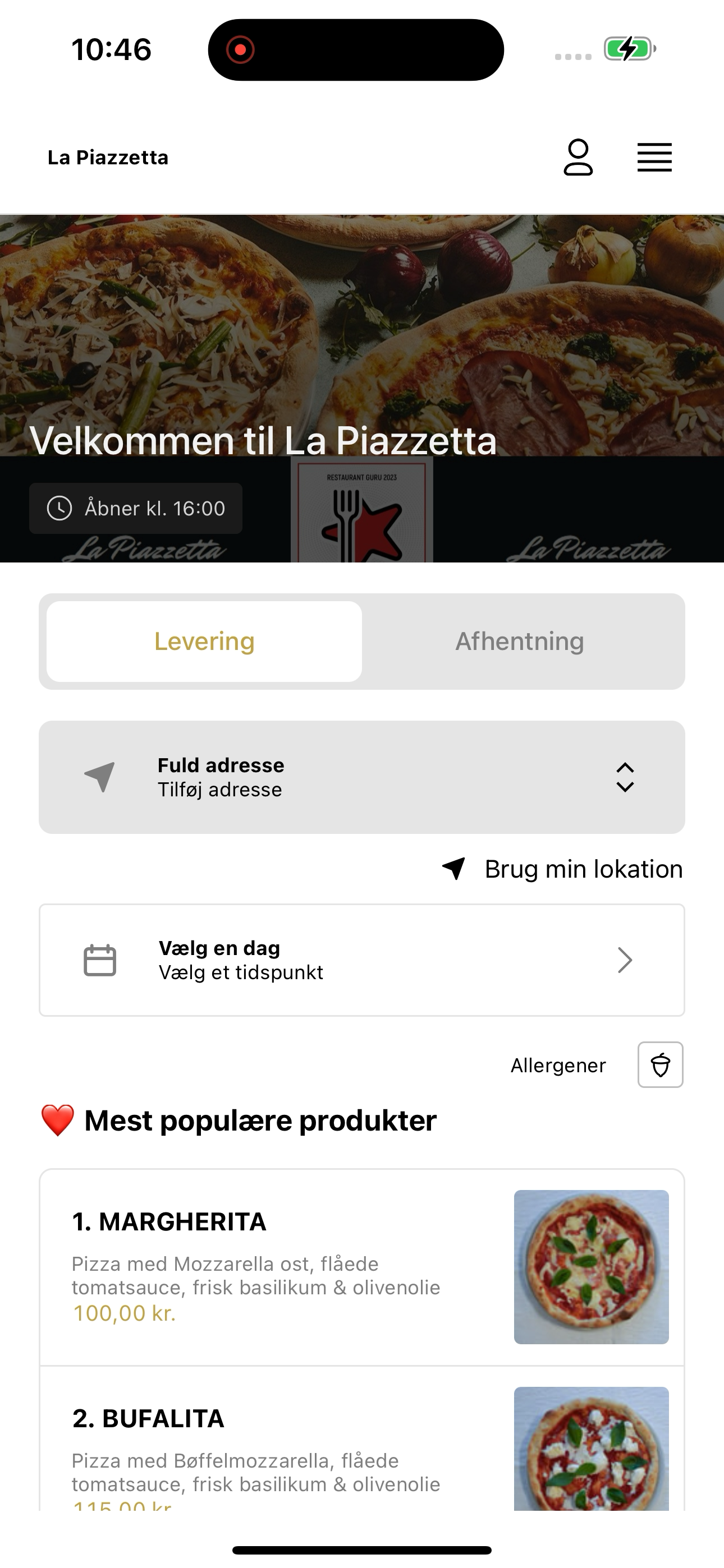 La Piazzetta - Odense screenshot 3
