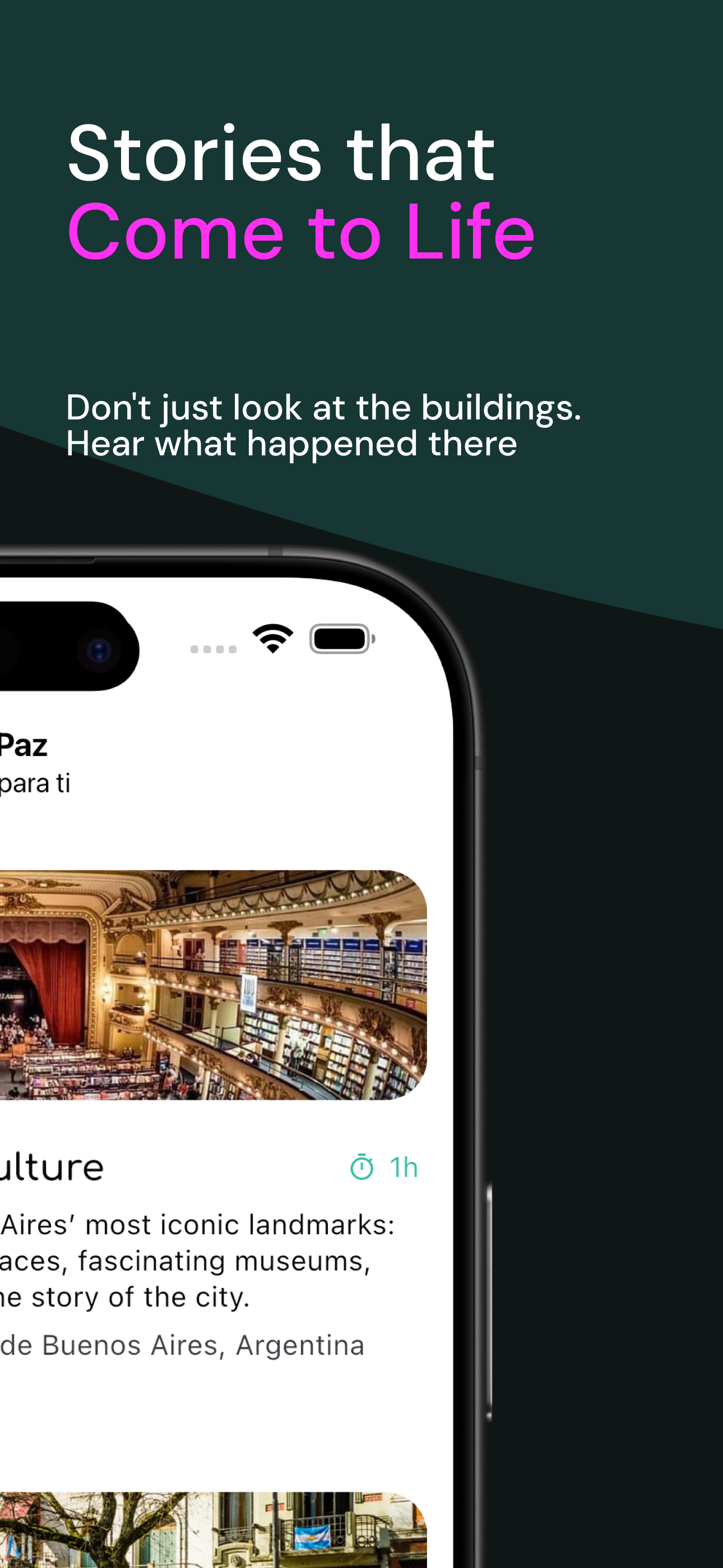 Dizen:Audio Guide Buenos Aires