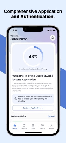 Primeguard Workforce iPhone screenshot