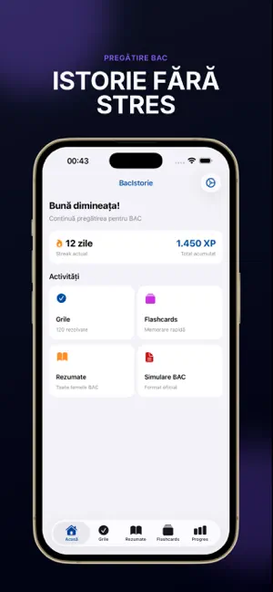 BacIstorie screenshot 1