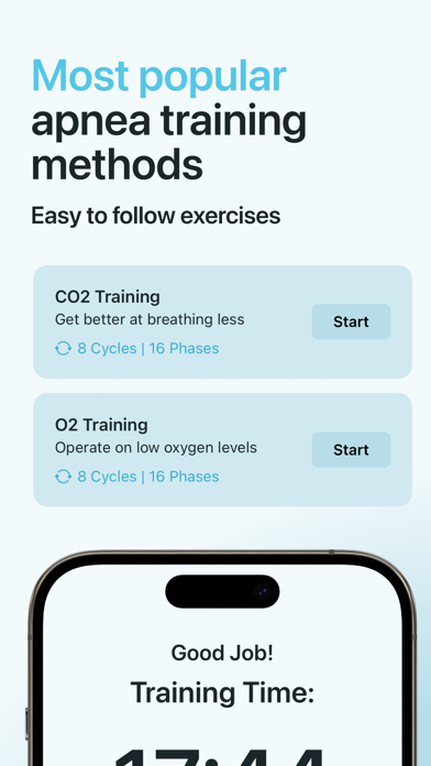Apnea Trainer Freedive Screenshot