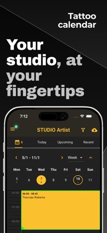 STUDIO Artist: Calendar Tattoo screenshot