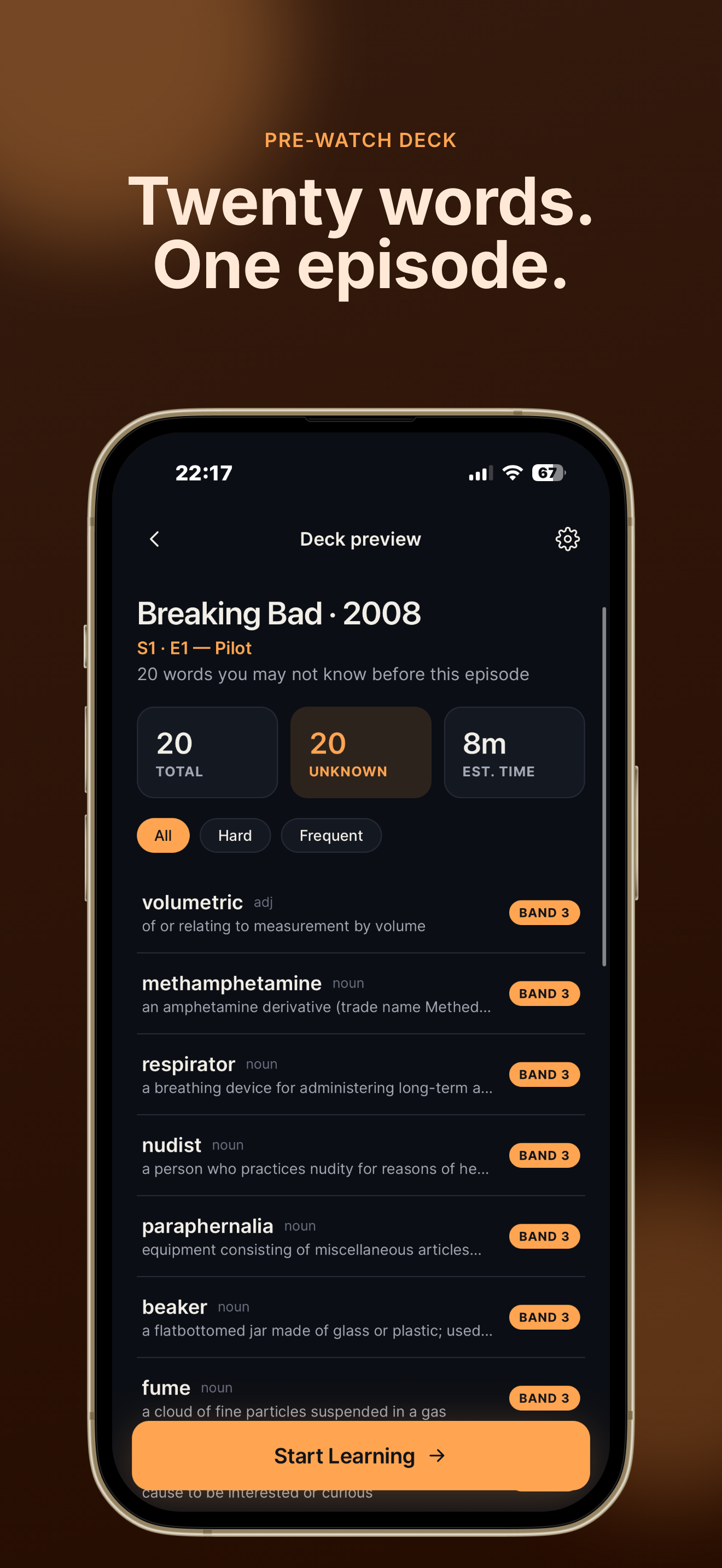 Subvoca: Learn from Subtitles screenshot 2