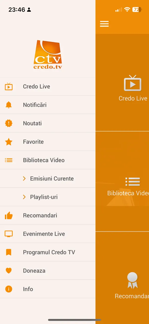 Screenshot #2 pour Credo TV
