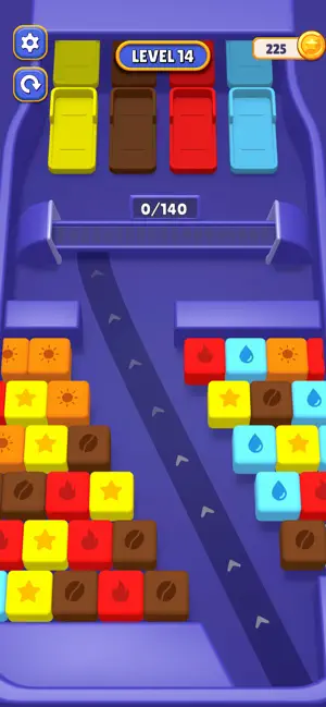 Cube Flow: Color Sort Master screenshot 2