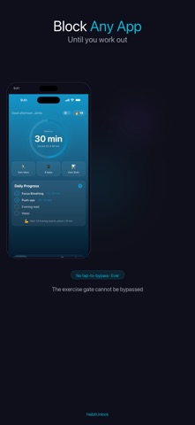 HabitUnlock: Screen Time Screenshot 2 of 10