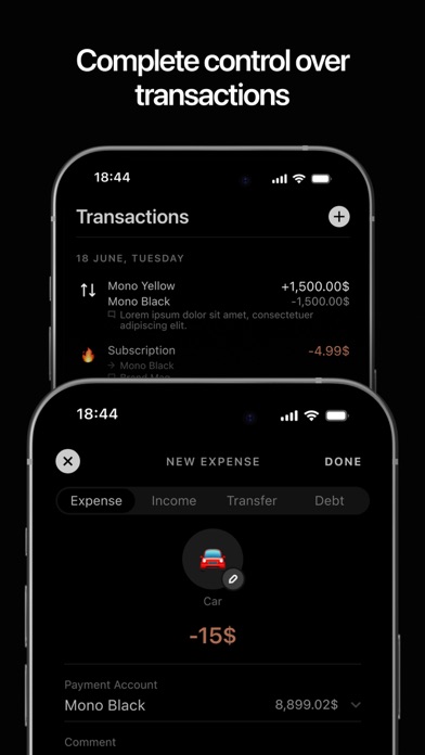 FinEye: Money & Budget Manager Screenshot