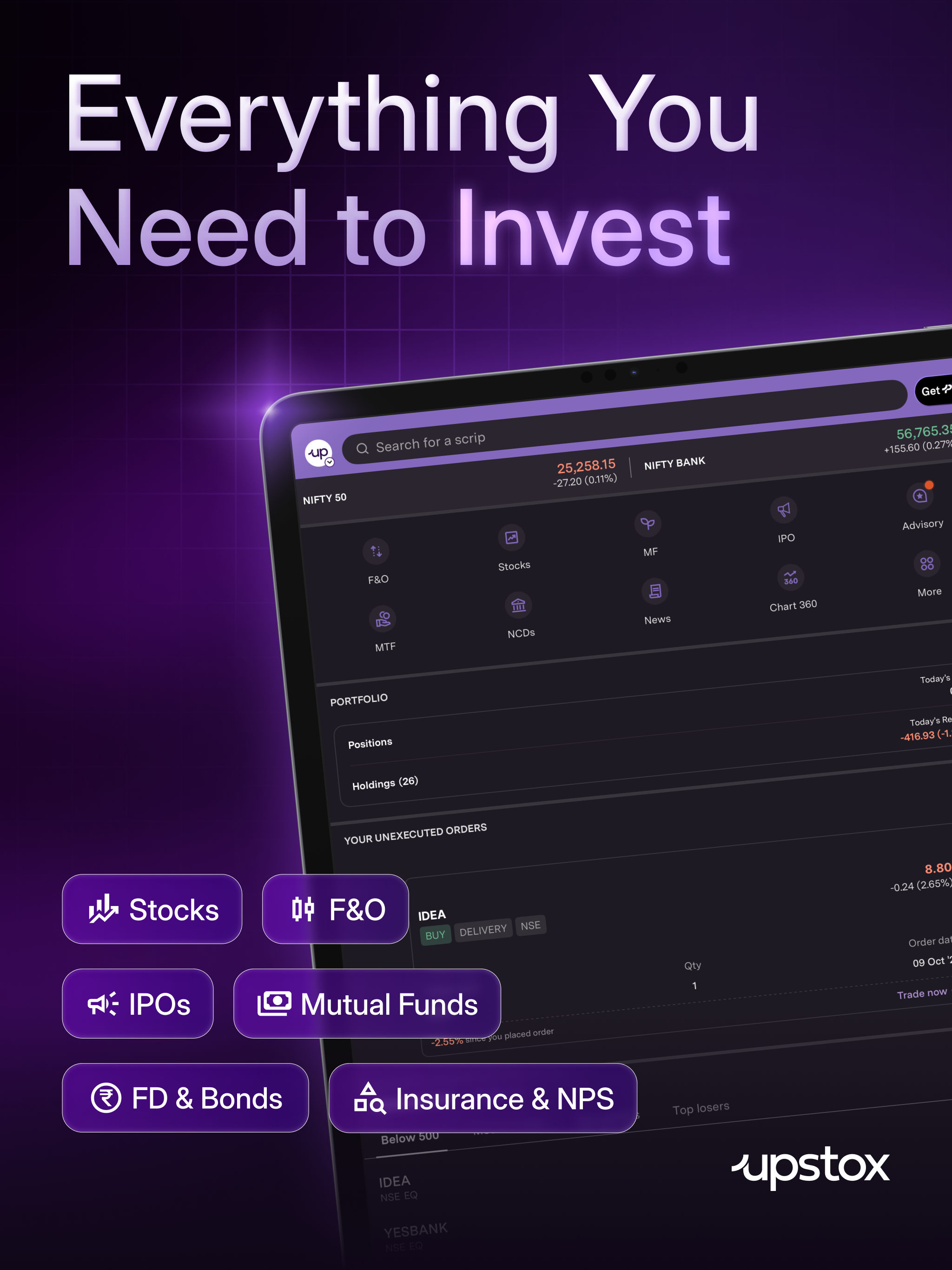Upstox: Demat, Stock, MF, IPO screenshot 16