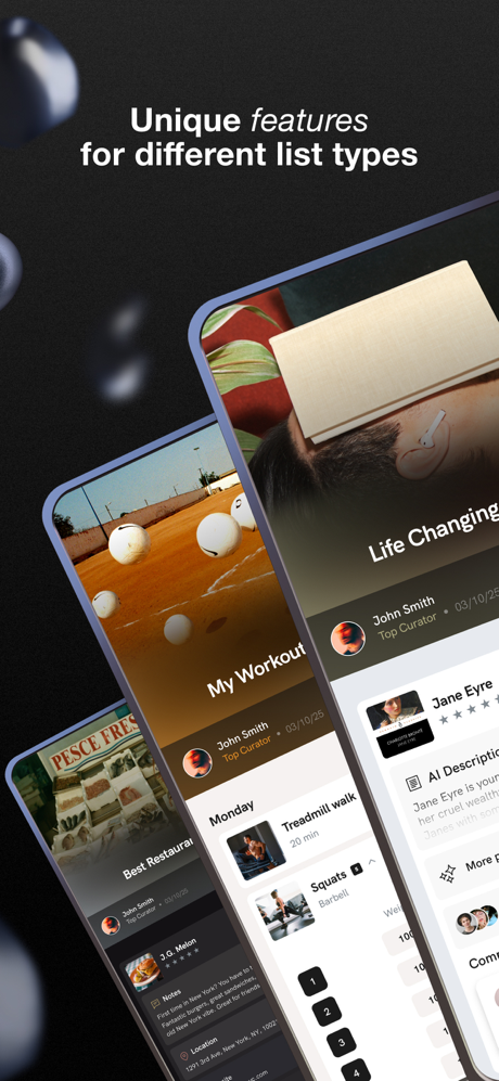 Hypelist: Create & Share Lists screenshot 2