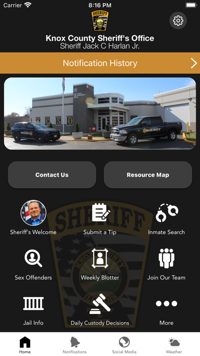 Knox County Sheriff Illinois Screenshot
