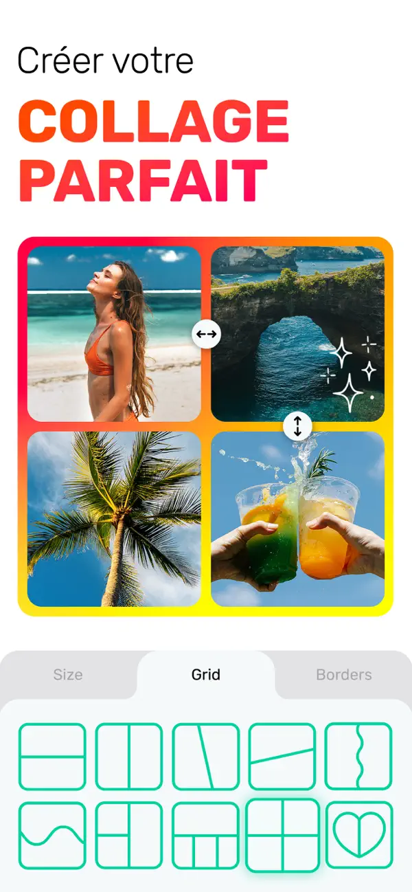 Screenshot #1 pour Collage Photos - Collageable