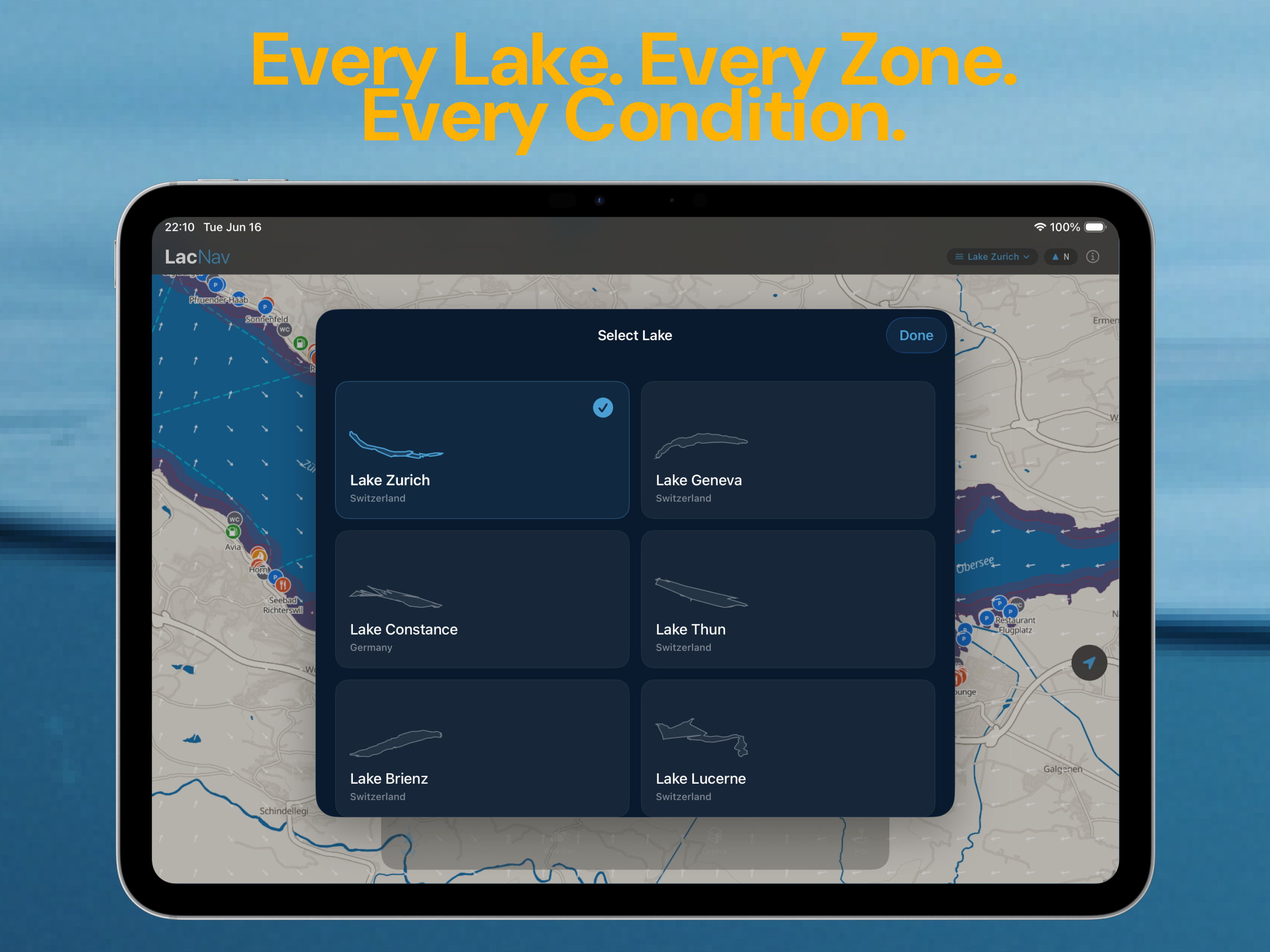 LacNav - Swiss Lake Navigation