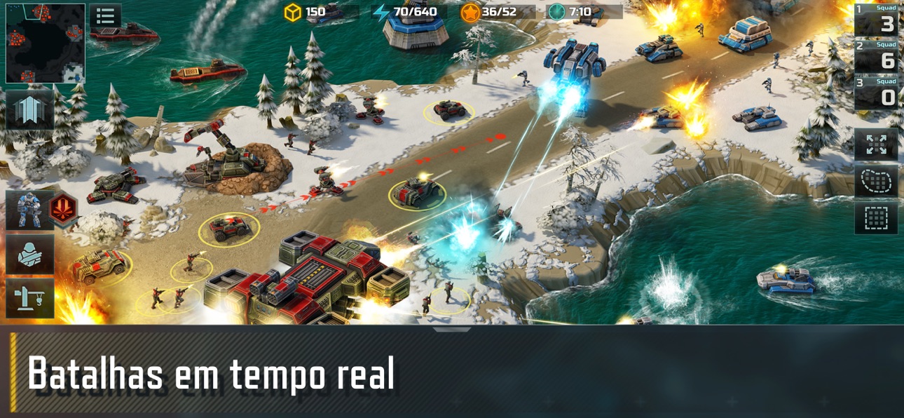 Art Of War 3:RTS Strategy Game iOS Mod IPA screenshot 2 - iOS game interface
