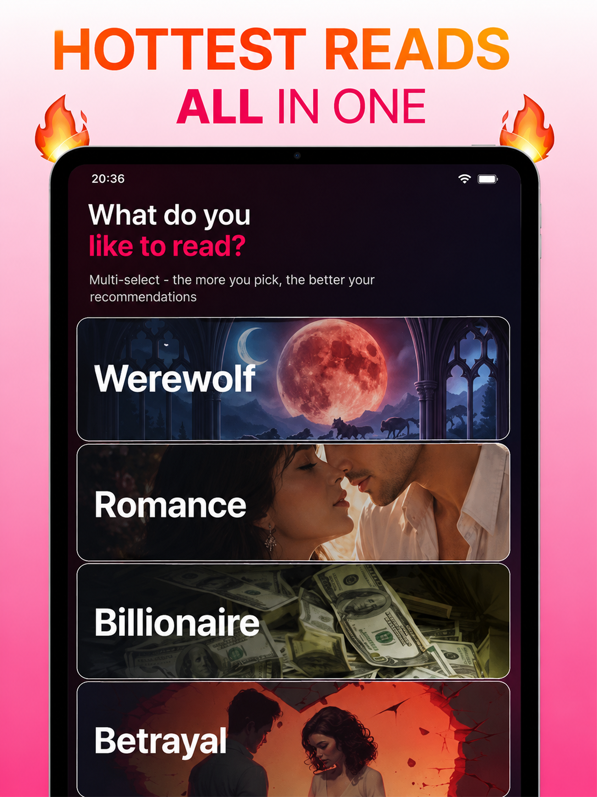 Romance Reading App screenshot 7