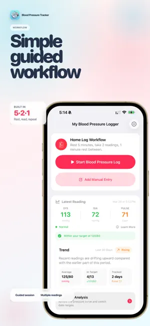 My Blood Pressure Logger screenshot 1