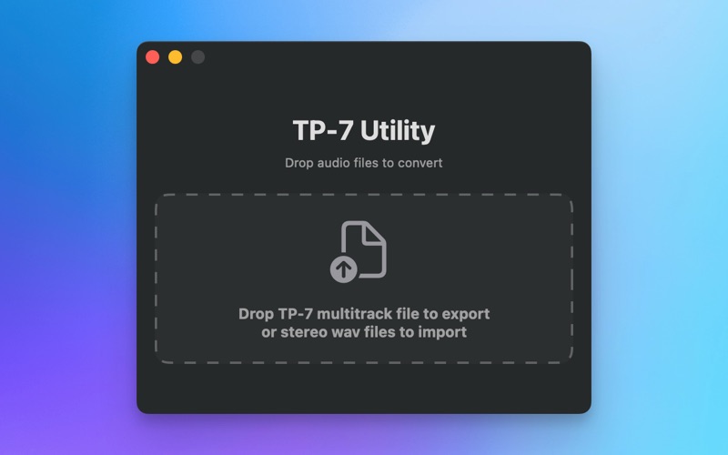 TP-7 Utility app screenshot