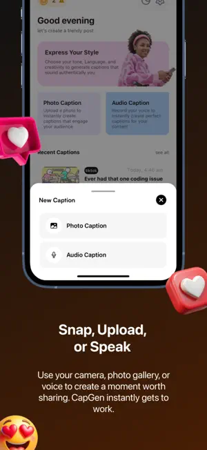 Caption Generator: AI Caption screenshot 2