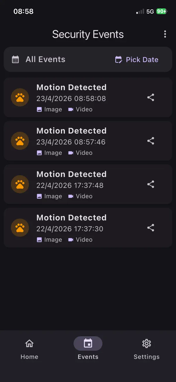 Screenshot #3 pour Easy Security Camera