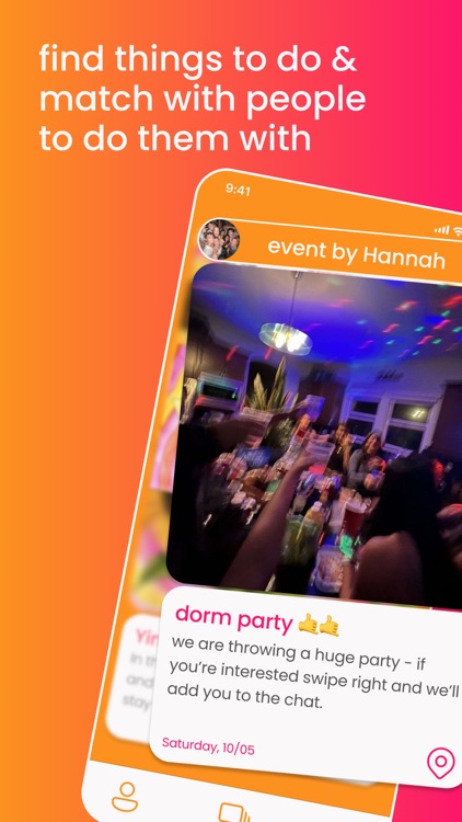 mingel: friends & events app