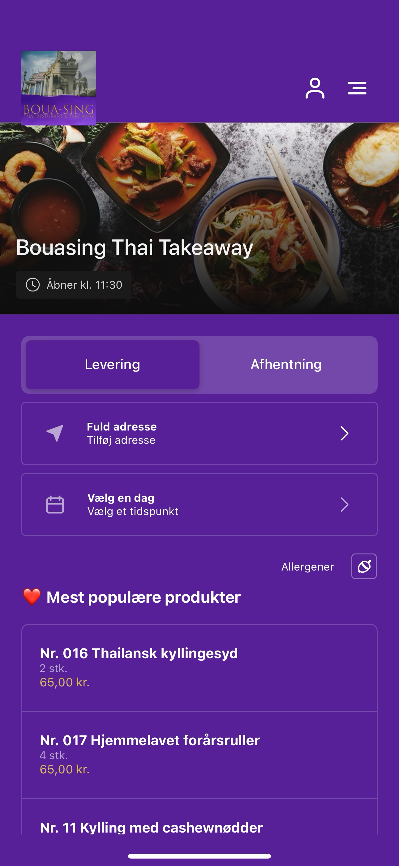 Bouasing Thai Takeaway