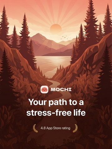 Mochi Meditation & Breathwork iPad screenshot