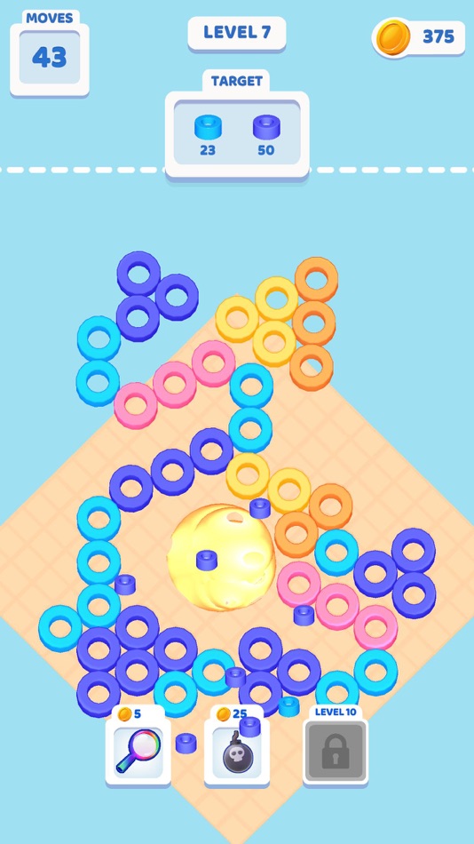 #10. Thread The Beads (iOS) 由: Bugbomb