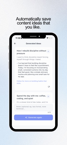 Bloomo: AI Ideas & Drafts Screenshot 2 of 7