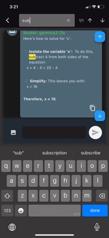 ReactorAI iPhone screenshot
