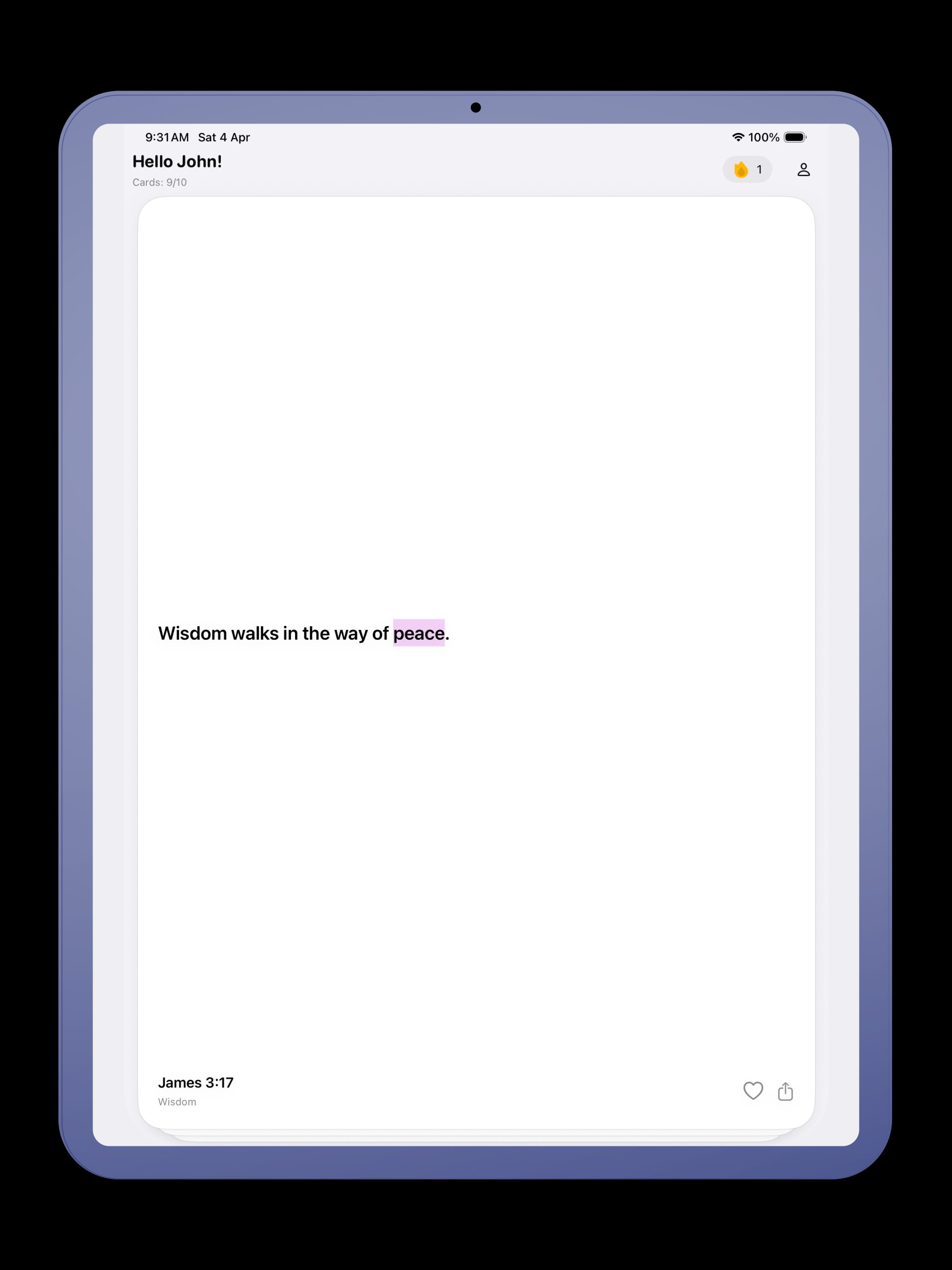 Verse: Bible Breath Prayer screenshot 5
