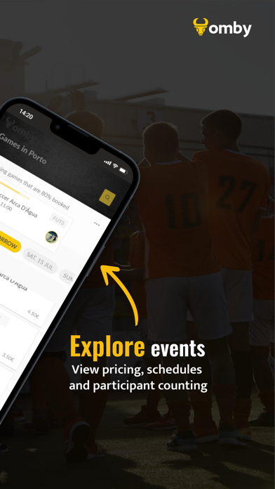 Screenshot #2 pour Omby – Play football nearby
