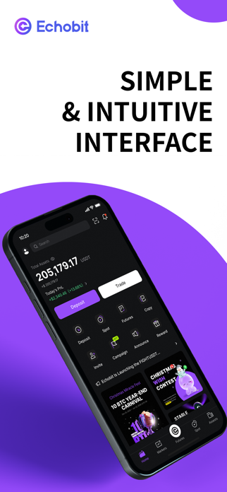Echobit: Easy Crypto Trading Screenshot 1 of 5