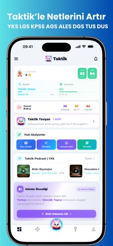Taktik: YKS LGS KPSS AGS TUS screenshot