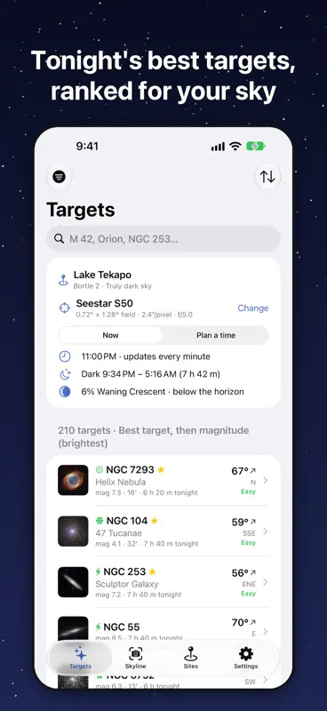 AstroTonight screenshot 1 of 6