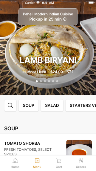 App screenshot