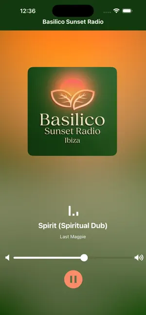 Basilico Sunset Radio screenshot 1