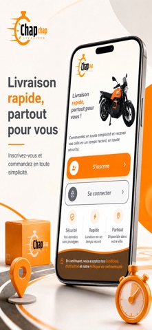 chapchap livraison iPhone screenshot