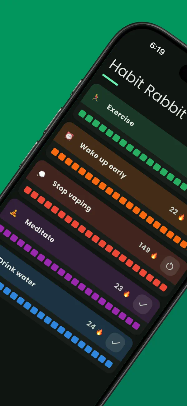 Screenshot #2 pour Habit Rabbit: Habit Builder