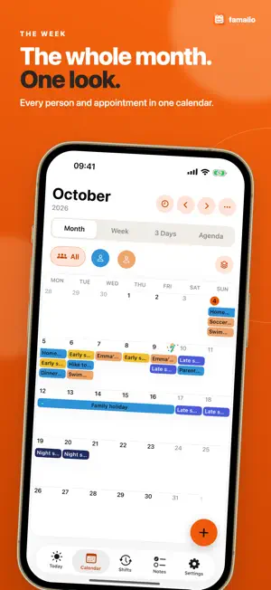 Famalio: Family Calendar screenshot 2