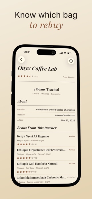 Beanwise: Coffee Brew Tracker Screenshot 1 of 6