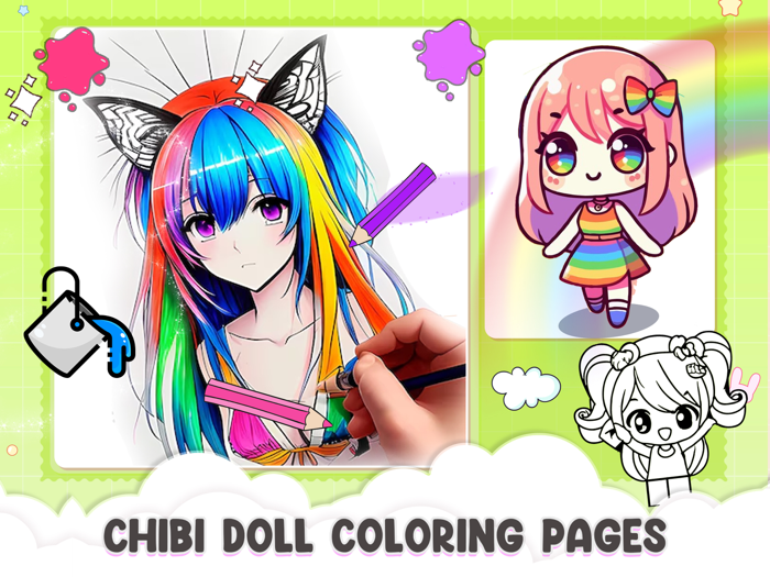 Anime Chibi Dolls Girl Games
