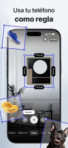 3D Snap: Cinta Métrica y Regla iPhone screenshot 4