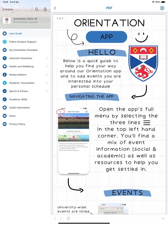 App screenshot