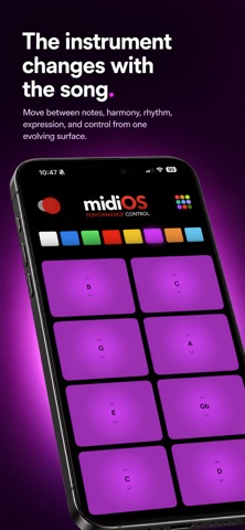 midiOS screenshot