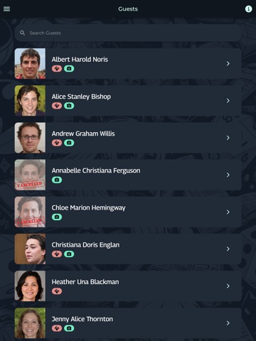 Con-Track iPad screenshot