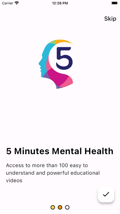 5-minute Mental Health Screenshot