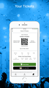 Ticketek AU screenshot