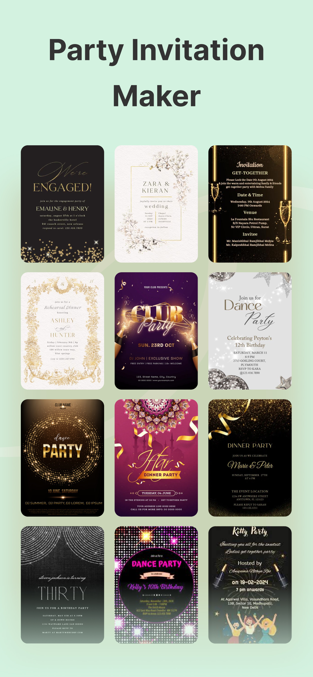 Invitation Maker Card & Design screenshot 7